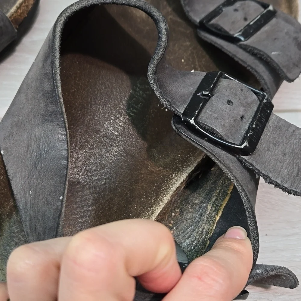 Birkenstock Women Milano Sandals Flats shoes sz 41/10 Regular